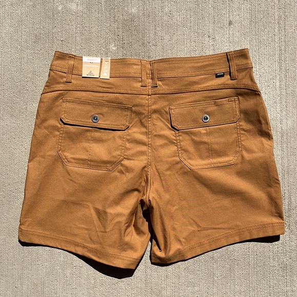 Prana Halle II Short Earthbound with 7” inseam Womens Sizes NWT - Picture 6 of 7